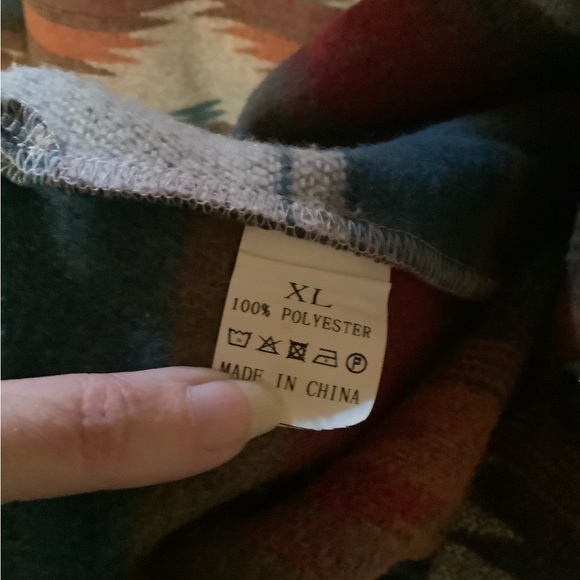 Men's Multicolor Patterned Jacket - Picture 3 of 5